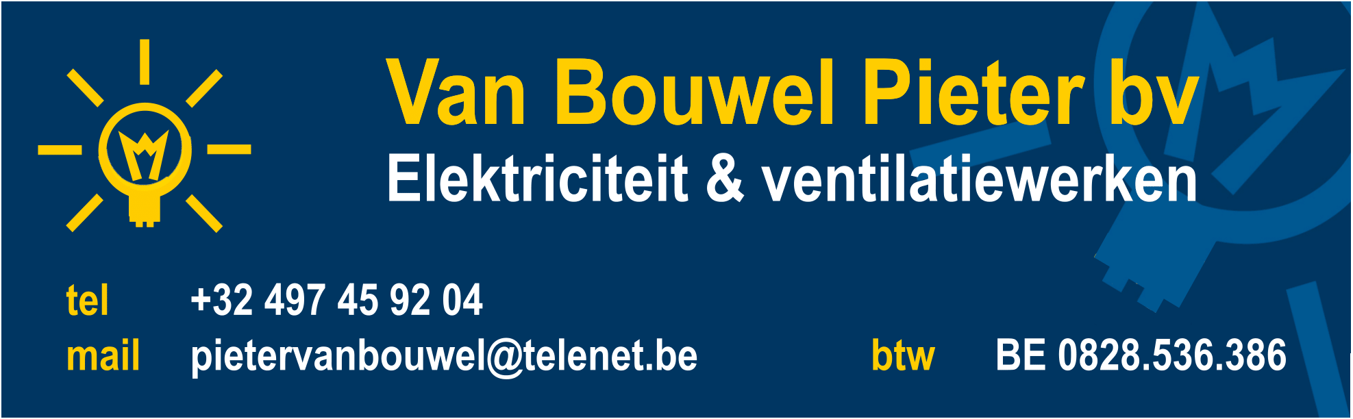 logo Van Bouwel Pieter bv